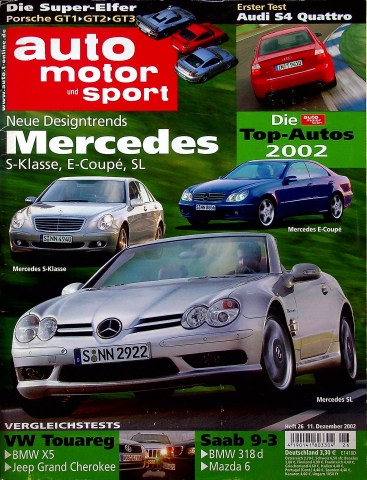 Deckblatt Auto Motor und Sport (26/2002)